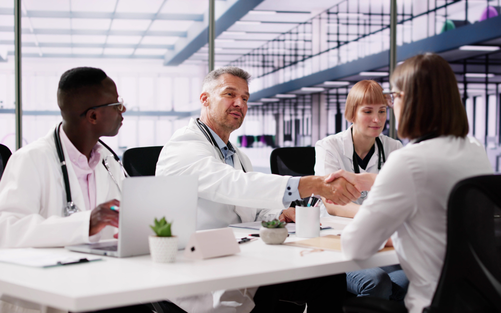 Business People Shaking Hands